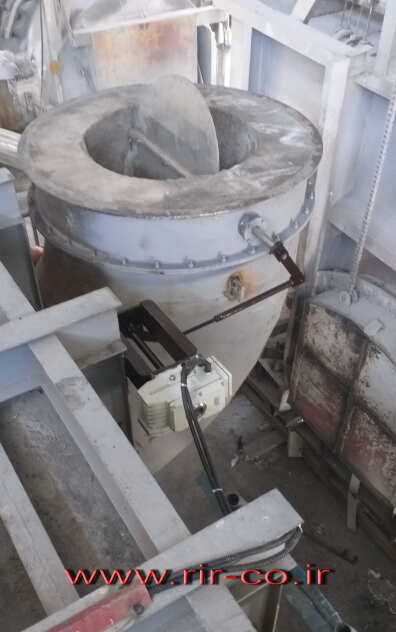 دمپر موتور فشار کوره